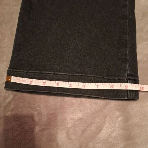 Veronica Beard Black Carson Ankle Flare High Rise Jeans Size 32 - Picture 13 of 16